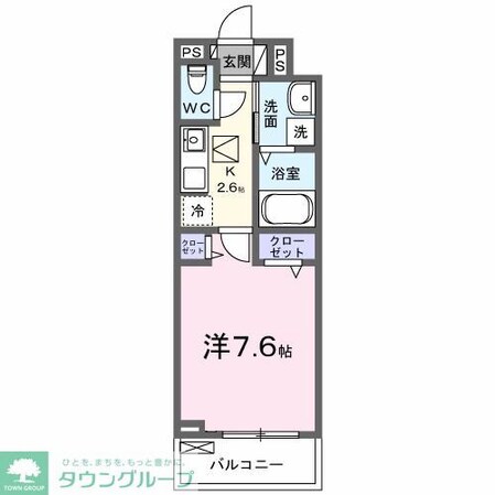 エスポワールの物件間取画像